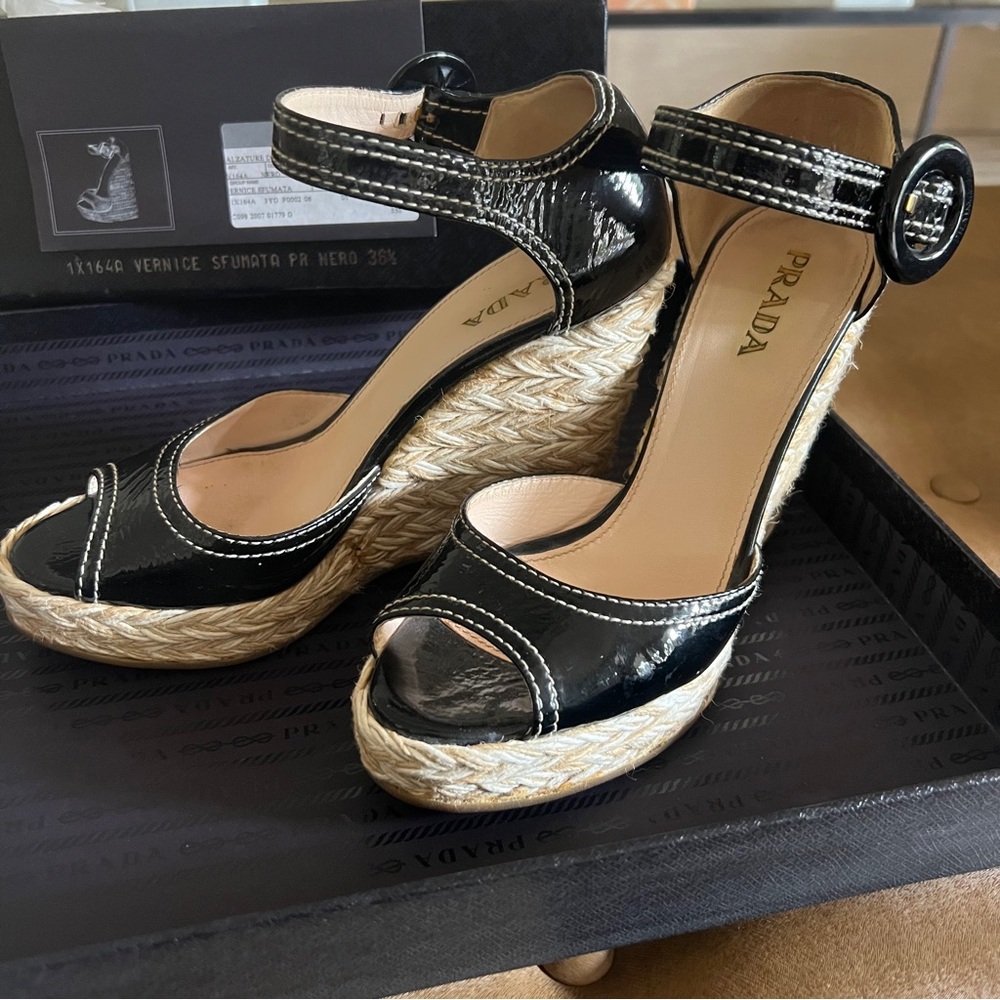Prada Patent Leather Heels